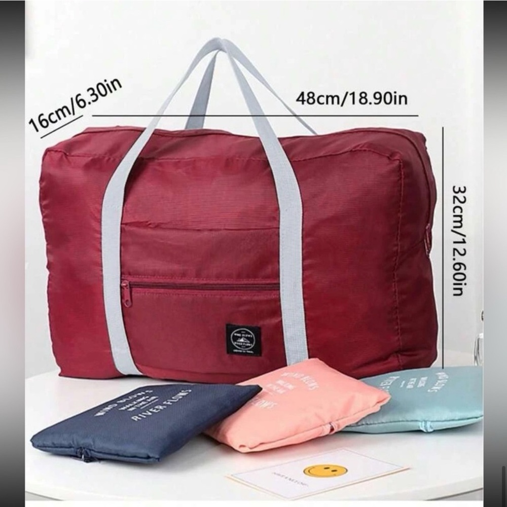 NWT Foldable Travel Duffel Bag – Lightweight & Spacious